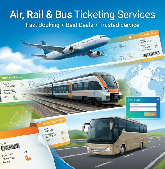 Ticket Booking Services Odisha