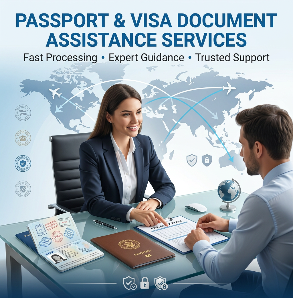 Passport and Visa Document Services Odisha